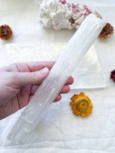 Load image into Gallery viewer, Satin Spar/ Selenite wand
