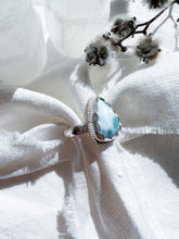 Load image into Gallery viewer, Larimar Ring Size 8
