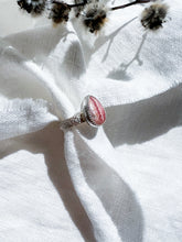 Load image into Gallery viewer, Rhodochrosite Ring Size 8
