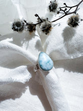 Load image into Gallery viewer, Larimar Ring Size 8
